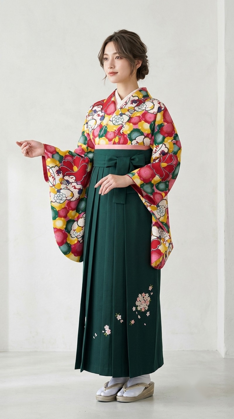 赤地に彩花