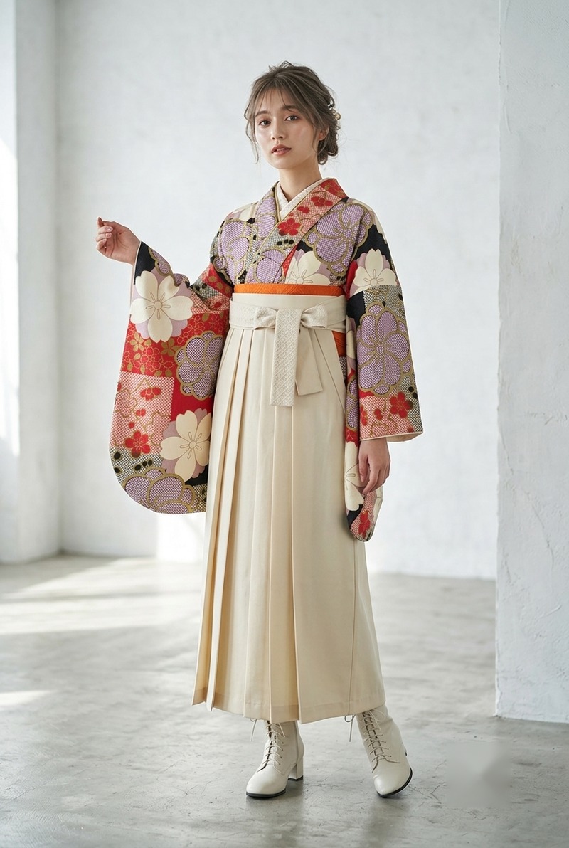 桃地に彩花