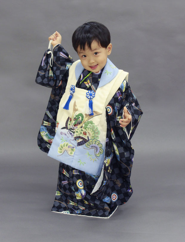 七五三レンタル 3歳・男の子 黒