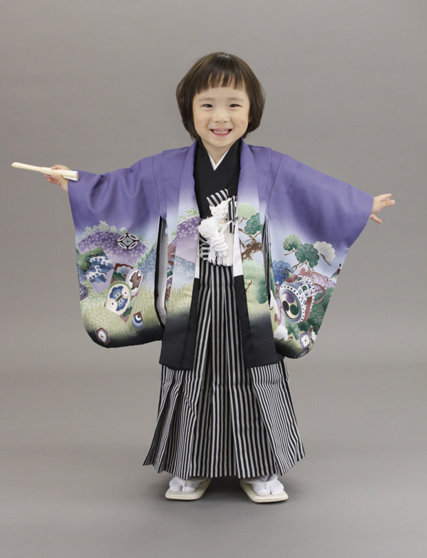 七五三レンタル 5歳・男の子 若武者（Sサイズ・100〜108cm）