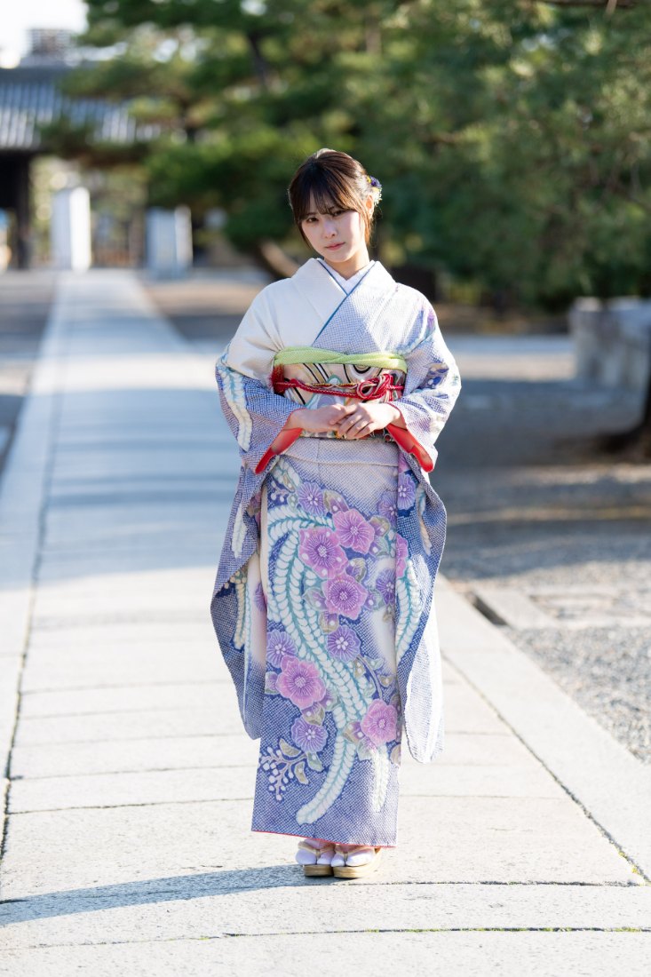 振袖 藤浪
